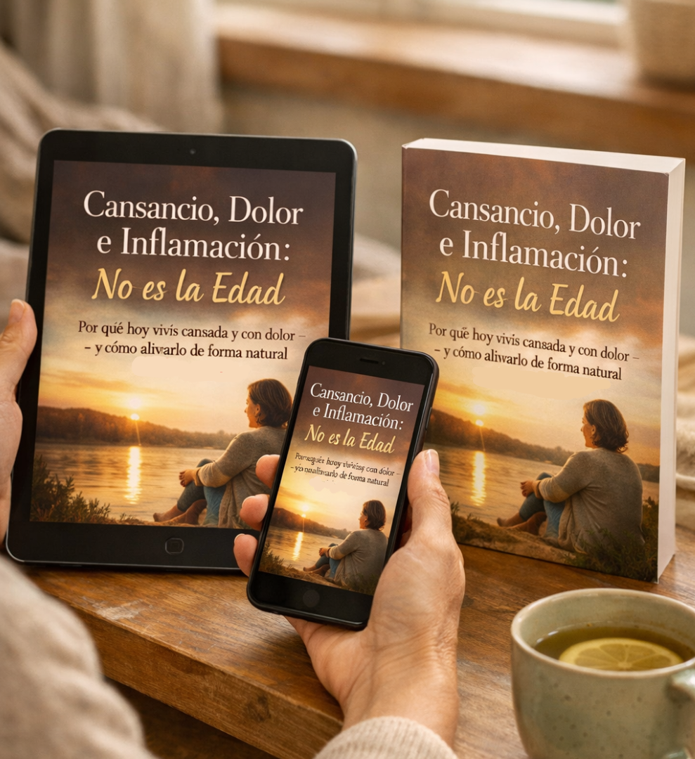 Cansancio, Dolor e Inflamación: No es la Edad + 4 Bonos de Regalo